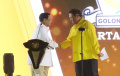 Presiden Jokowi dan Prabowo Hadiri HUT ke 59 Partai Golkar