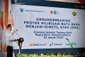Presiden Jokowi Lakukan Groundbreaking Proyek Hilirisasi Batu Bara jadi DME