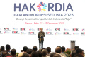 Presiden Jokowi Hadiri Peringatan Hakordia 2023