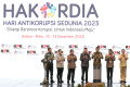 Presiden Jokowi Hadiri Peringatan Hakordia 2023