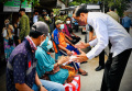 Presiden Jokowi Kunjungi Pasar Gemolong Sragen Jateng