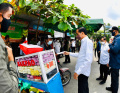 Presiden Jokowi Kunjungi Pasar Gemolong Sragen Jateng