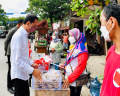 Presiden Jokowi Kunjungi Pasar Gemolong Sragen Jateng