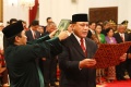 Presiden Jokowi Lantik Pimpinan KPK