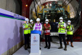 Presiden Jokowi Luncurkan TBM MRT Fase 2A