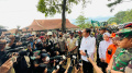 Presiden Jokowi Meninjau Langsung Lokasi Gempa Bumi Cianjur