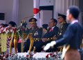 Presiden Jokowi Menjadi Inspektur Upacara Penurunan Bendera