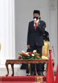 Presiden Jokowi Pimpin Upacara Peringatan HUT Ke-76 TNI di Istana Merdeka
