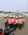 Presiden Jokowi Resmikan Jalan Tol Becakayu 1B-1C