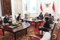 Presiden Jokowi Terima Kunjungan Menteri AB Prancis