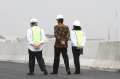 Presiden Jokowi Tinjau Pembangunan Tol Becakayu
