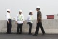 Presiden Jokowi Tinjau Pembangunan Tol Becakayu