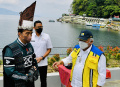 Presiden Jokowi Tinjau Penataan Kawasan Pantai Bebas Parapat