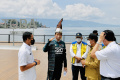 Presiden Jokowi Tinjau Penataan Kawasan Pantai Bebas Parapat