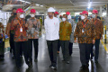 Presiden Jokowi Tinjau Kegiatan Produksi di PT Toyota Motor Manufacturing Indonesia