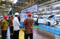 Presiden Jokowi Tinjau Kegiatan Produksi di PT Toyota Motor Manufacturing Indonesia