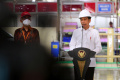 Presiden Jokowi Tinjau Kegiatan Produksi di PT Toyota Motor Manufacturing Indonesia