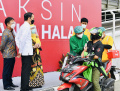 Presiden Jokowi Tinjau Sentra Vaksinasi Covid-19 di RSUI Depok