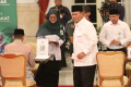 Presiden Serahkan Zakat ke Baznas