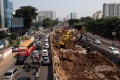Progres Proyek LRT Cawang Jakarta