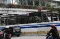 Progres Proyek Revitalisasi Halte TransJakarta Benhil