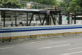 Progres Proyek Revitalisasi Halte TransJakarta Benhil