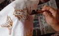 Proses Pembuatan Batik Lentera Khas Cina Benteng Tangerang