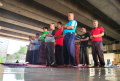 Masjid Bawah Jembatan Tol Buahbatu (BJTB) dalam Proses Penyelesaian