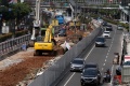 Progres Proyek Pembangunan LRT di Kuningan