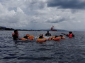 Puluhan Personel Bakamla RI Latihan Sea Survival Dengan Pelampun