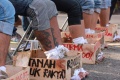 Pusat Perjuangan Rakyat Lampung (PPRL) menggelar aksi solidarita