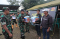 Pusat Zeni Angkatan Darat Peduli Gempa Cianjur