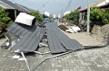Angin Puting Beliung Rusak 52 Rumah di Medan
