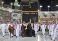 Putra Mahkota Arab Saudi Pimpin Prosesi Pencucian Kabah