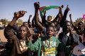 Rakyat Burkina Faso Berkumpul Dukung Tentara Pemberontak 
