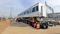 Rangkaian Kereta Dipersiapkan di Depo MRT