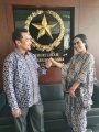 Ratu Meta dan Eddy Faisal di Istana Negara