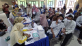 Ratusan Calon Jamaah Haji Kota Tangerang Menjalani Tes PCR