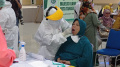 Ratusan Calon Jamaah Haji Kota Tangerang Menjalani Tes PCR