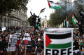 Ratusan Ribu Orang Bela Palestina di London