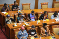RDPU Komisi X dengan Korban Tragedi Kanjuruhan