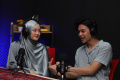 Rey Mbayang dan Dinda Hauw Kunjungi TribunNetwork