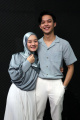 Rey Mbayang dan Dinda Hauw Kunjungi TribunNetwork