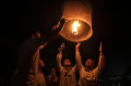 Ribuan Lampion Hiasi Langit Candi Borobudur