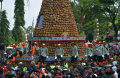 Ribuan Warga Berebut Durian saat Kenduren Wonosalam