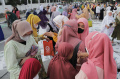 Salat Idul Fitri 1443 H di Depan Gereja Koinonia Jatinegara