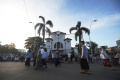 Salat Idul Fitri 1445 H di Depan Gereja Koinonia Jatinegara