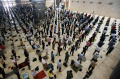 Salat Jumat di Masjid Istiqlal Jakarta Dengan Prokes Ketat