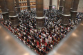 Salat Tarawih 1445 H di Masjid Istiqlal