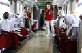 Sambut Hari Anak Nasional, Siswa SD Tour Stasiun KRL